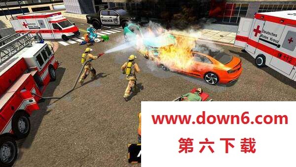 消防员紧急抢救