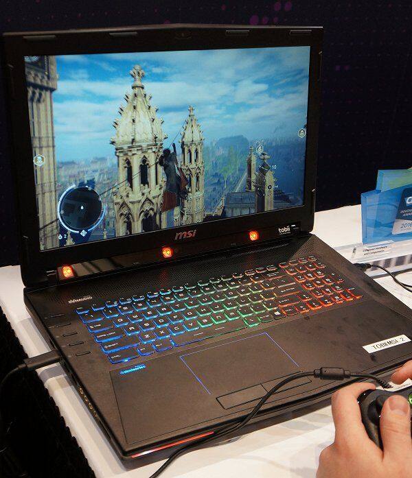 游戏笔记本GT72 Dominator Pro Tobii