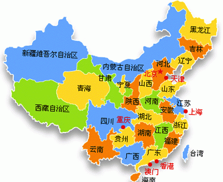 中国地图高清版大图2019(百度地图)