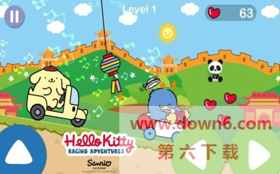 凯蒂猫飞行冒险游戏
