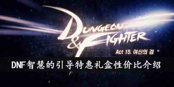 DNF智慧的引导特惠礼盒性价比怎么样？值得买吗？(图文)
