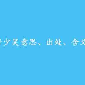 解神者少昊是什么梗-解神者少昊意思及出处介绍
