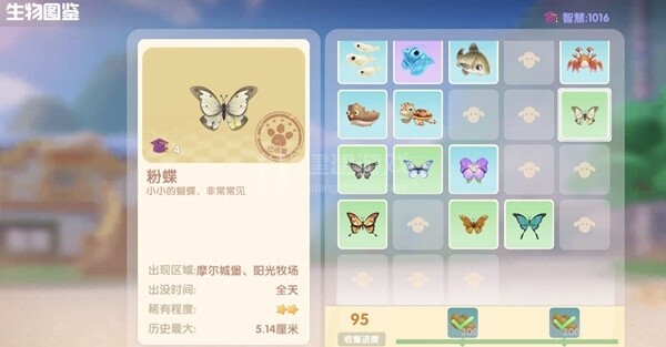 摩尔庄园怎么抓蝴蝶