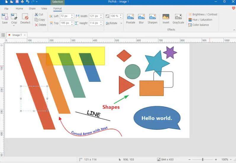 Picpick图像编辑器 6.2.0