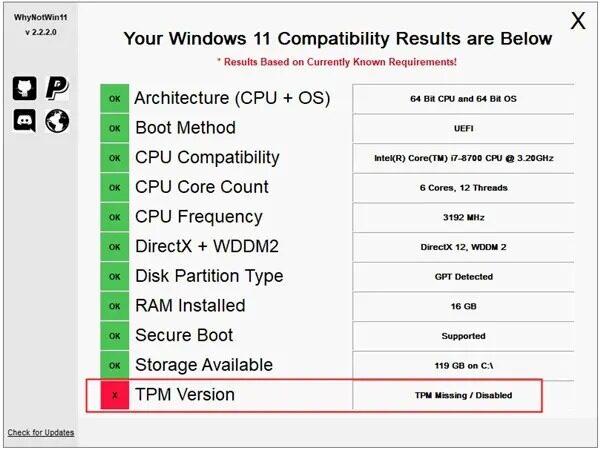 win11兼容性检测工具 2.5.0.0