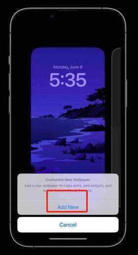 ios16锁屏小组件设置方法