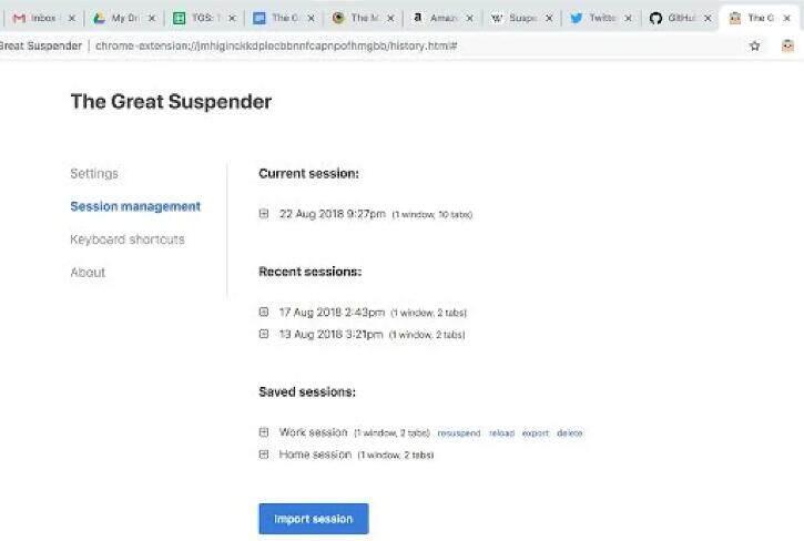 The Great Suspender
