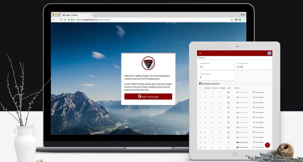 FydeOS for PC v5.2 Dev系统界面