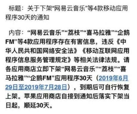 网易云音乐app下架怎么回事 网易云音乐下架原因介绍